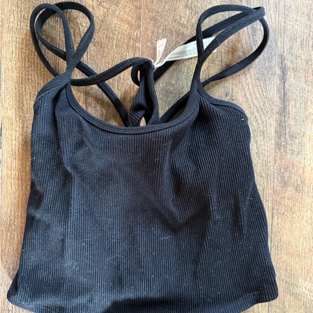 FP Movement by Free People Black Sports Bra Strap